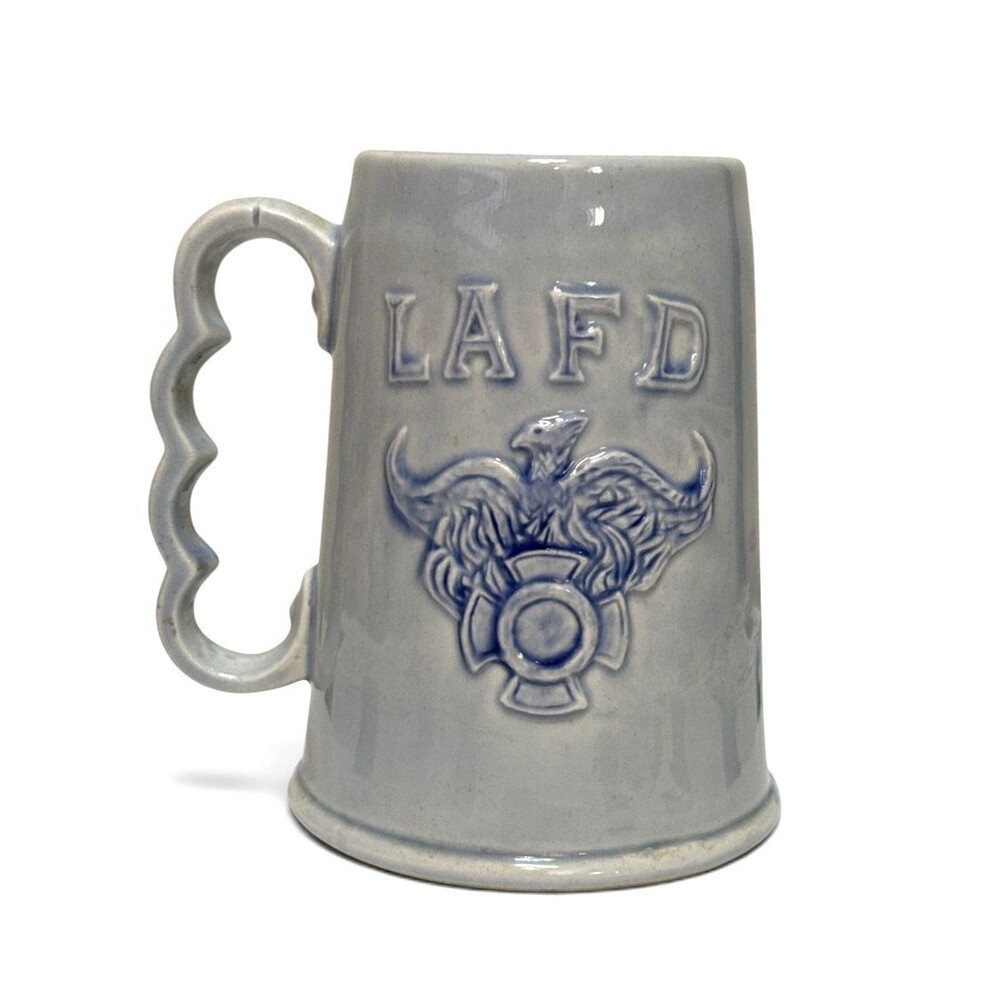 LAFD "Always Ready" Tankard Mug Stein